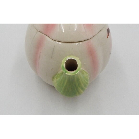 Vintage Holt Howard Angry Garlic Teapot Anthropomorphic Hand-Painted Japan - Picture 5 of 10